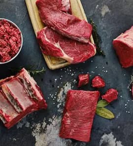 Rindfleisch-Paket gemischt